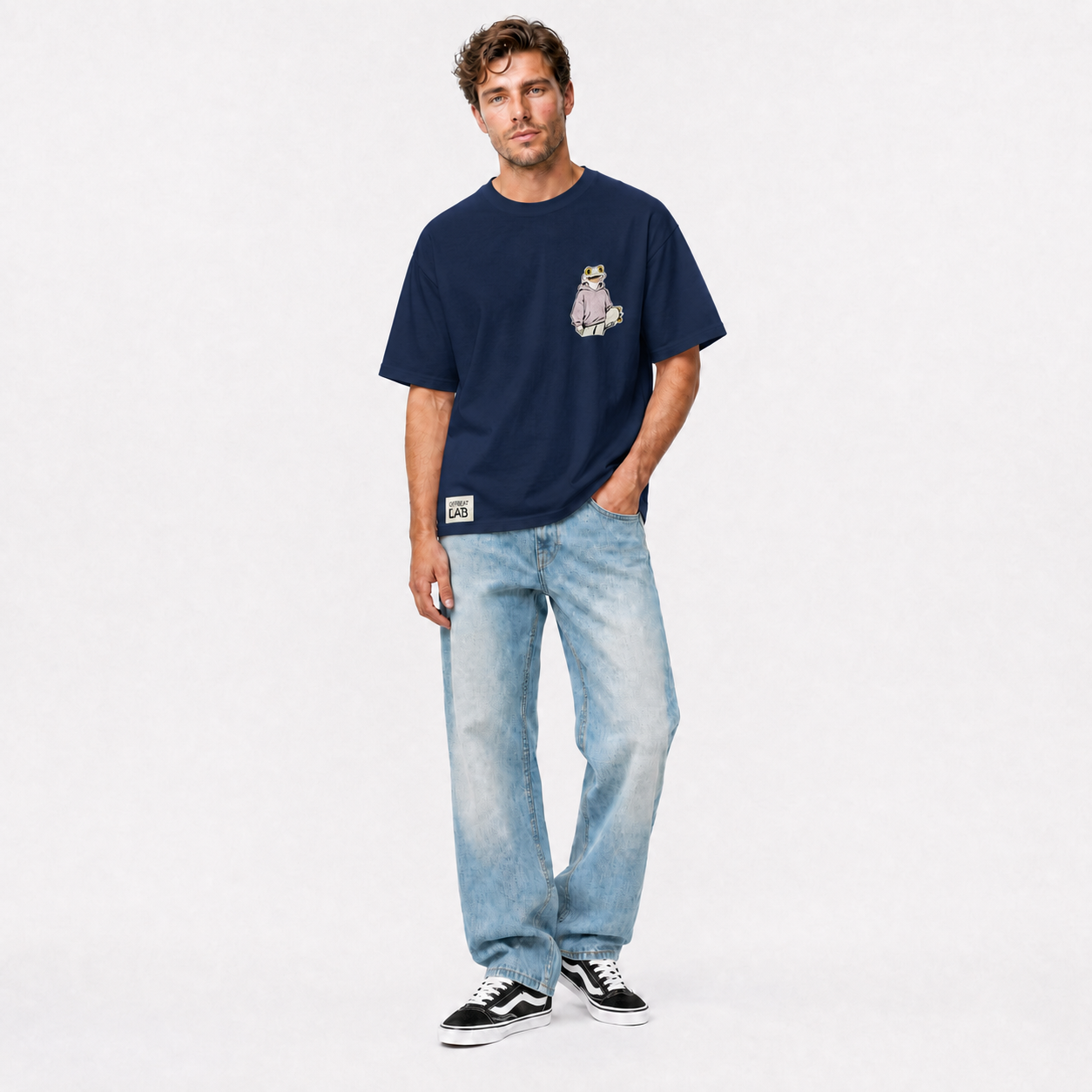 TIAGO — Maglietta da Uomo The Skater