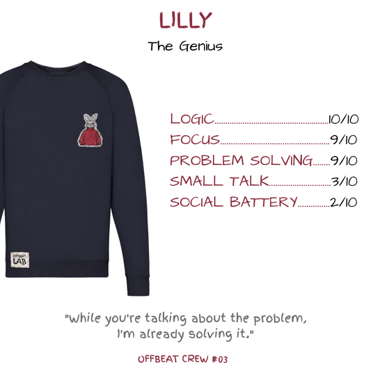 LILLY "The Genius" Unisex Sweatshirt