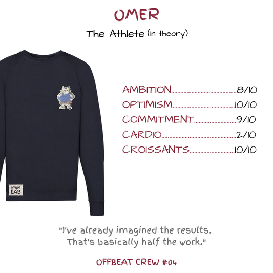 OMER "The Athlete (In Theory)" Unisex Sweatshirt