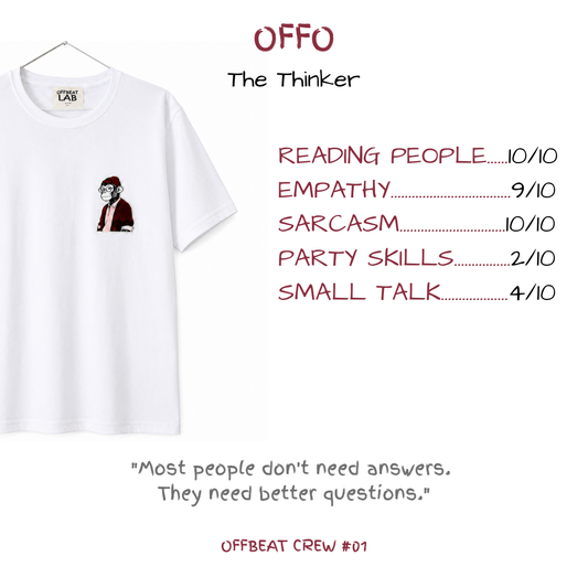 OFFO — Camiseta The Thinker para Hombre