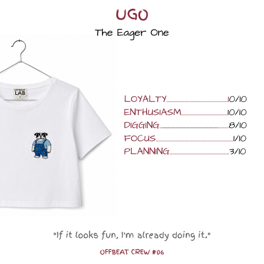 UGO — Camiseta The Eager One para mujer