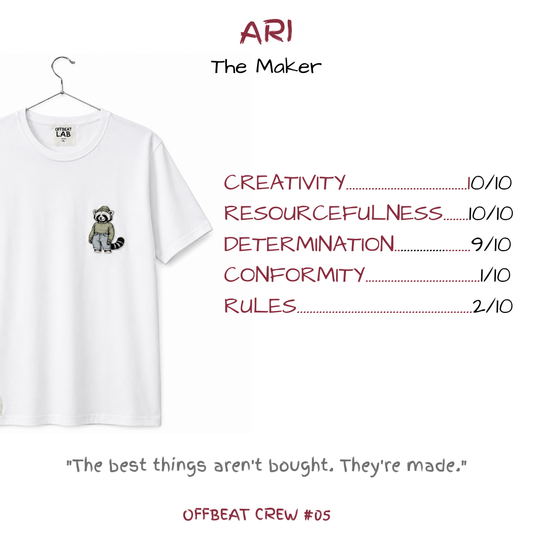 ARI — Maglietta da uomo The Maker