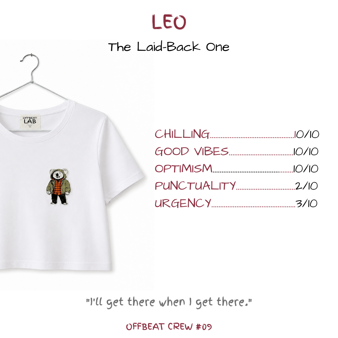 LEO — La camiseta The Laid-back para mujer