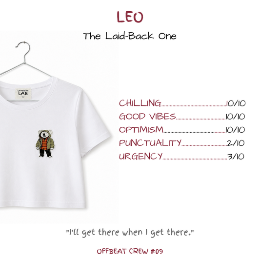 LEO — Maglietta da donna The Laid-back