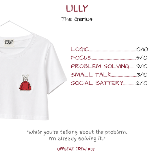 LILLY — Camiseta The Genius para mujer