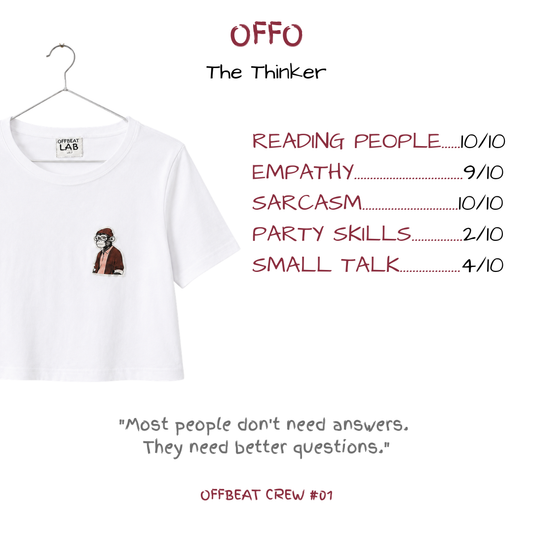 OFFO — Maglietta da donna The Thinker