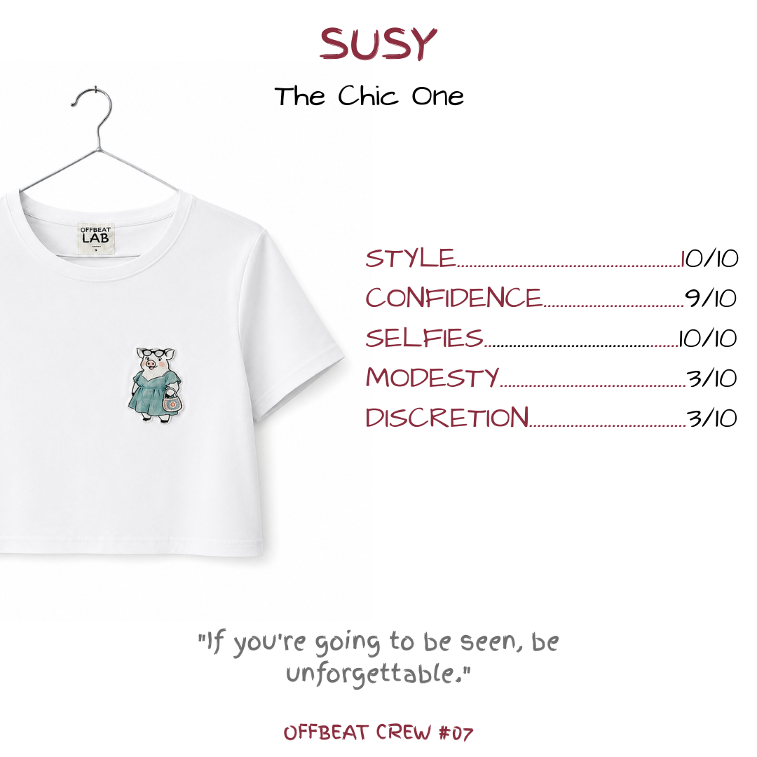 SUSY — Camiseta The Chic One para mujer 