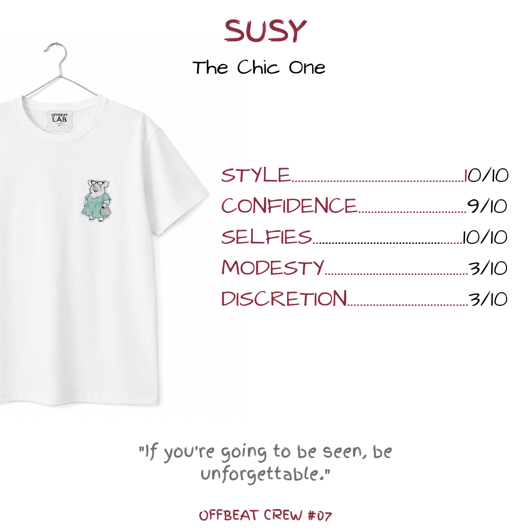 SUSY — Camiseta The Chic One para Hombre