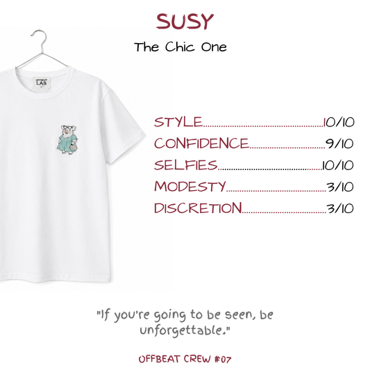 SUSY — Maglietta da uomo The Chic One