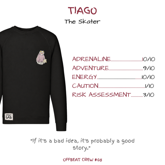 TIAGO "The Skater" Unisex Sweatshirt