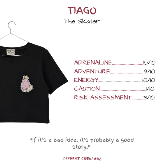 TIAGO — Maglietta da donna The Skater