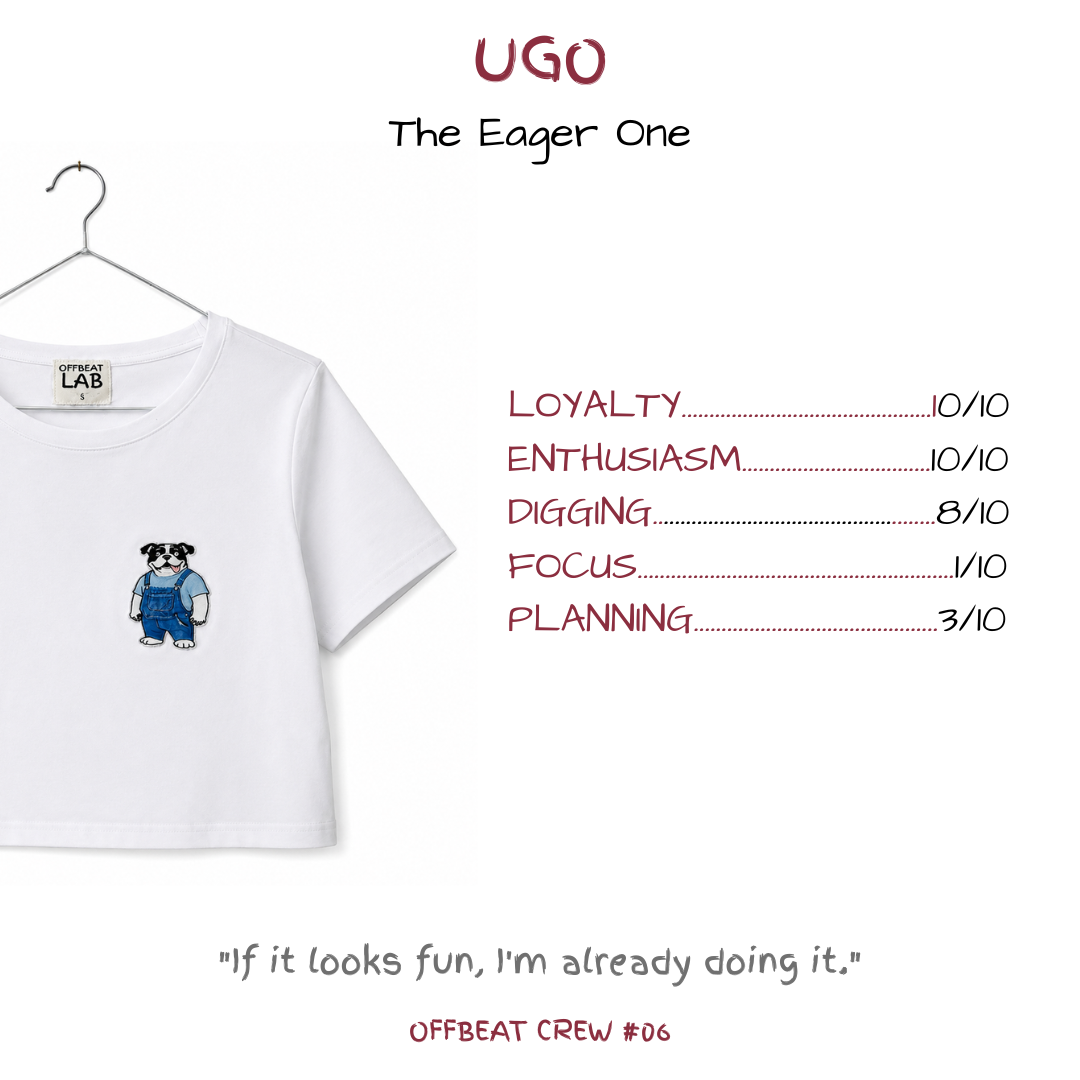 UGO — Camiseta The Eager One para mujer