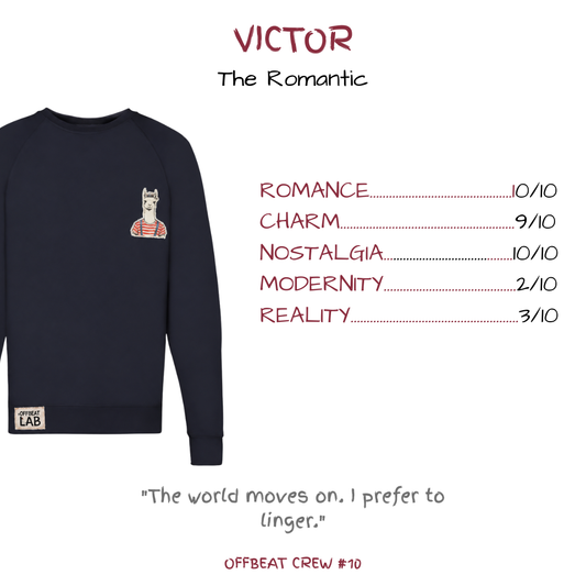 VICTOR "The Romantic" Unisex Sweatshirt